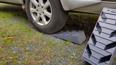 Auffahrkeile für Wohnwagen und Wohnmobile