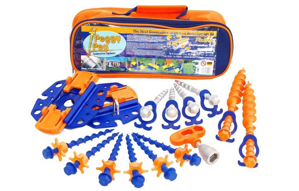 Schraubheringe als perfekte Sturmanker