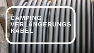 Camping Verlängerungskabel CEE Kabel und Adapter