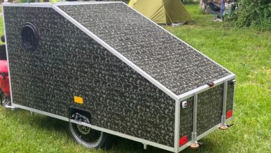 DIY: Fahrrad Wohnwagen selber bauen mit Bausatz