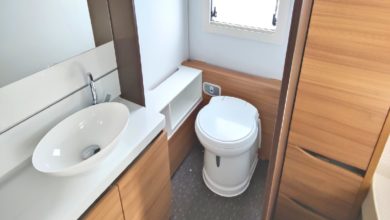 Das Raumbad im Kastenwagen