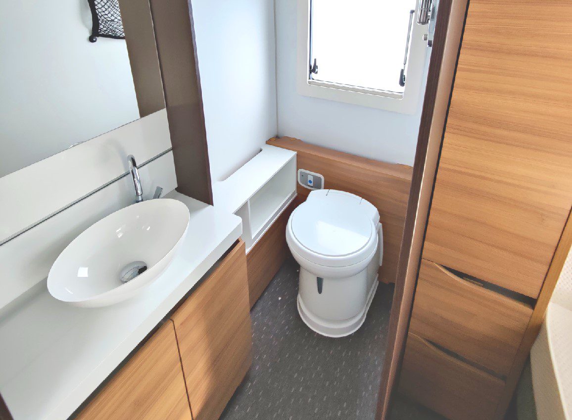 Das Raumbad im Kastenwagen