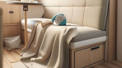 Ohne Nähen Wohnwagenpolster Neu Beziehen