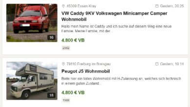 Wohnmobil bis 5000 Euro