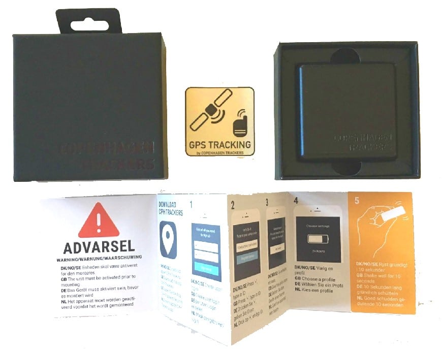 Unboxing und Lieferumfang des Cobblestone GPS Trackers