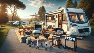 Perfekter Grill für Wohnmobil und Wohnwagen