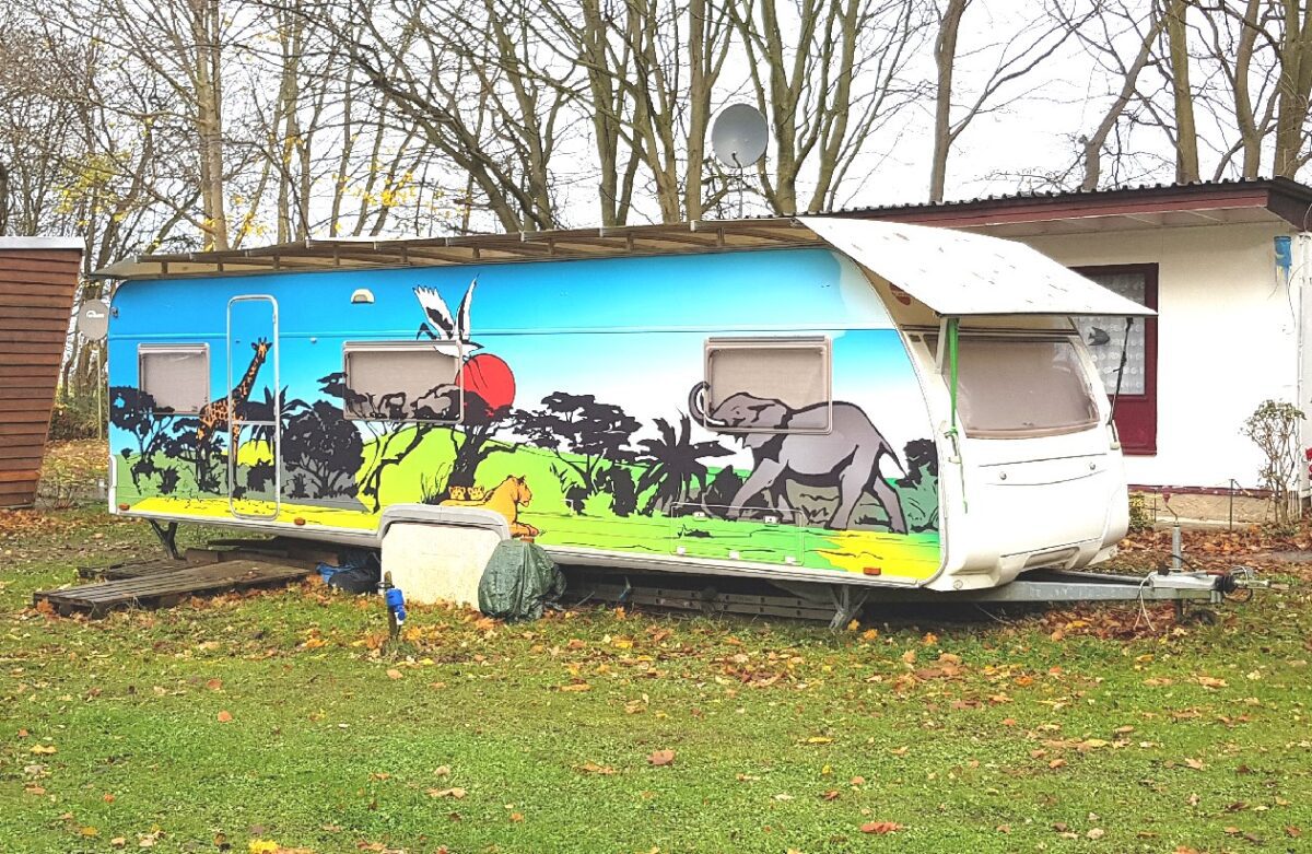 Wohnwagen Schutzdach - Schutz vor Regen, Schnee & Sonne