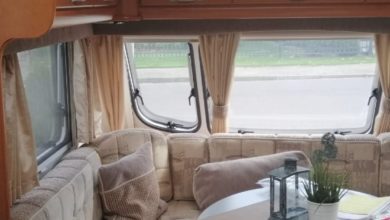 Wohnwagen Rollo - Ausbauen, Reinigung und Nachspannen