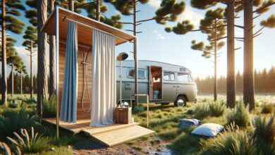 Solar oder 12V Campingdusche Warmwasser auf Abruf