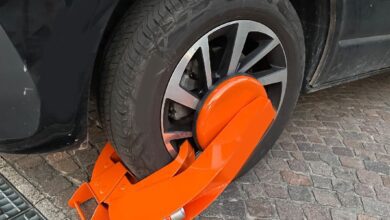 Wohnwagen Diebstahlsicherung mit Radkralle & Wegfahrsperre