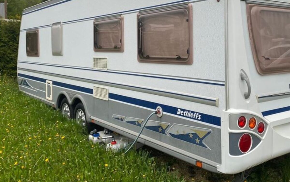 DIY: Wassertank & Frischwasseranschluss im Wohnwagen nachrüsten