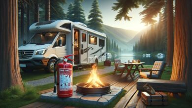 Feuerlöscher für Wohnmobil - Hier ist Brandschutz Pflicht
