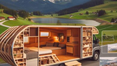 Wohnwagen & Camper Möbel selber bauen