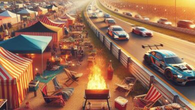 Fachsimpeln und Feiern - Camping bei Events