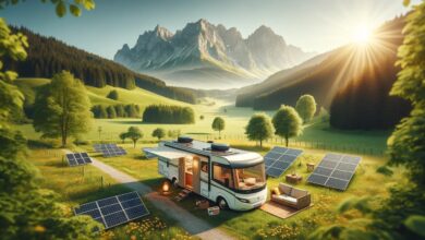 Mobile Solaranlagen fuer Wohnmobile