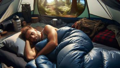 Wie man beim Camping das Schwitzen im Schlafsack verhindert: Verbesserter Schlafkomfort